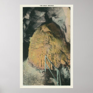 Aussicht auf den Großen Bienenstock Poster