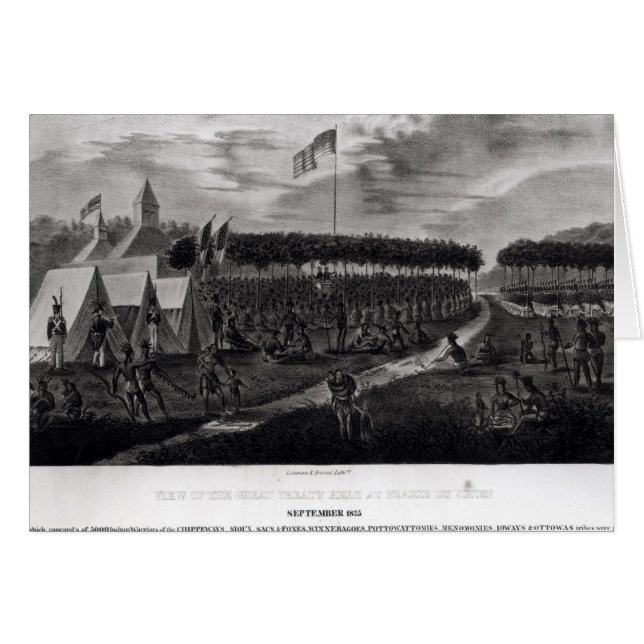 Aussicht auf den Großen Vertrag in Prairie du (Vorderseite (Horizontal))