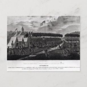 Aussicht auf den Großen Vertrag in Prairie du Postkarte