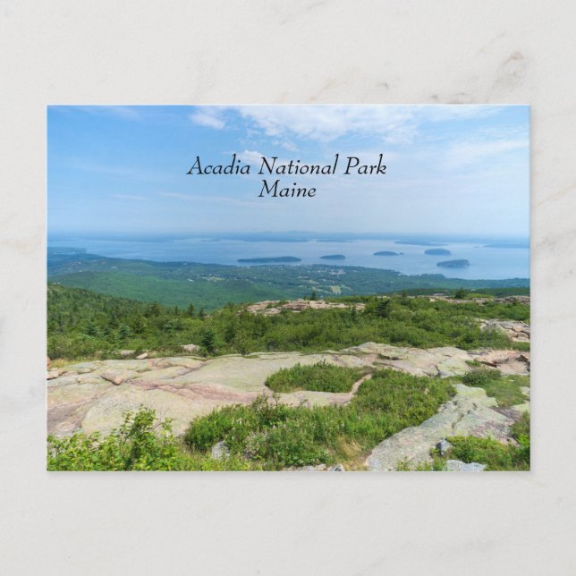 Aussicht auf den Hafen von Bar Postkarte (Vorderseite)