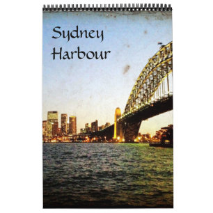 Aussicht auf den Hafen von Sydney Kalender