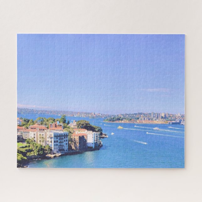 Aussicht auf den Hafen von Sydney Puzzle (Horizontal)
