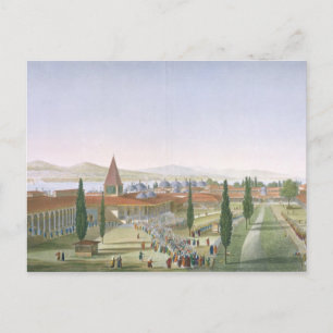 Aussicht auf den Innenhof des Seraglio, Topka Postkarte