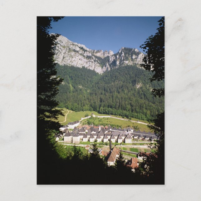 Aussicht auf den Klosterkomplex Postkarte (Vorderseite)