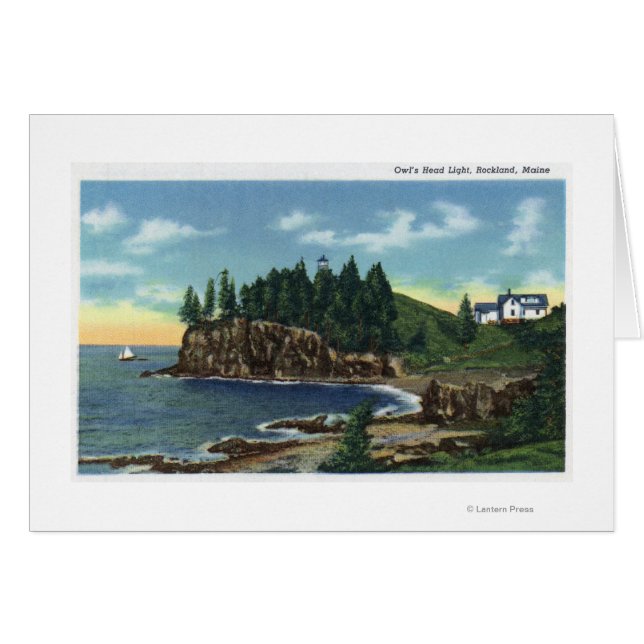 Aussicht auf den Leuchtturm der Eule (Vorderseite (Horizontal))