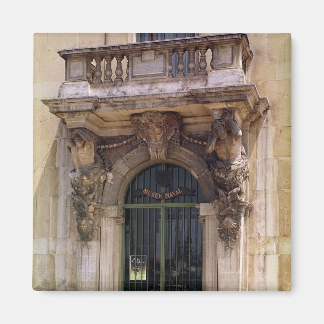 Aussicht auf den Museumseingang Magnet (Vorne)