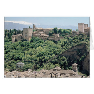 Aussicht auf den Palast der Alhambra