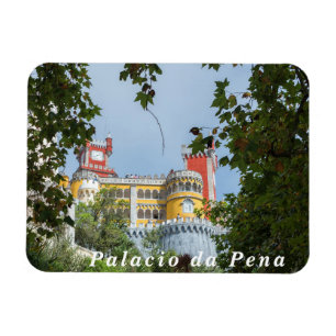 Aussicht auf den Palast Pena. Magnet