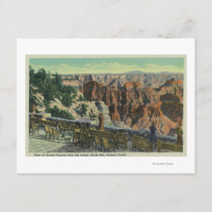 Aussicht auf den Park Postkarte