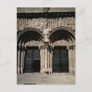 Aussicht auf den Portico de las Platerias Postkarte