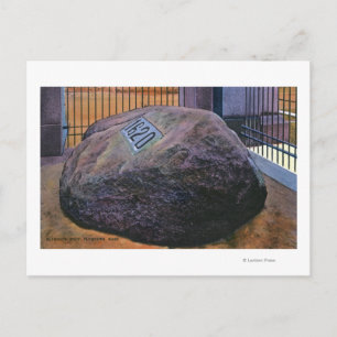 Aussicht auf den Real Plymouth Rock Postkarte