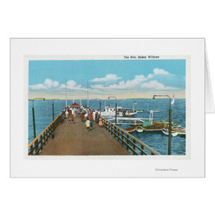 Aussicht auf den Salem Willows Pier