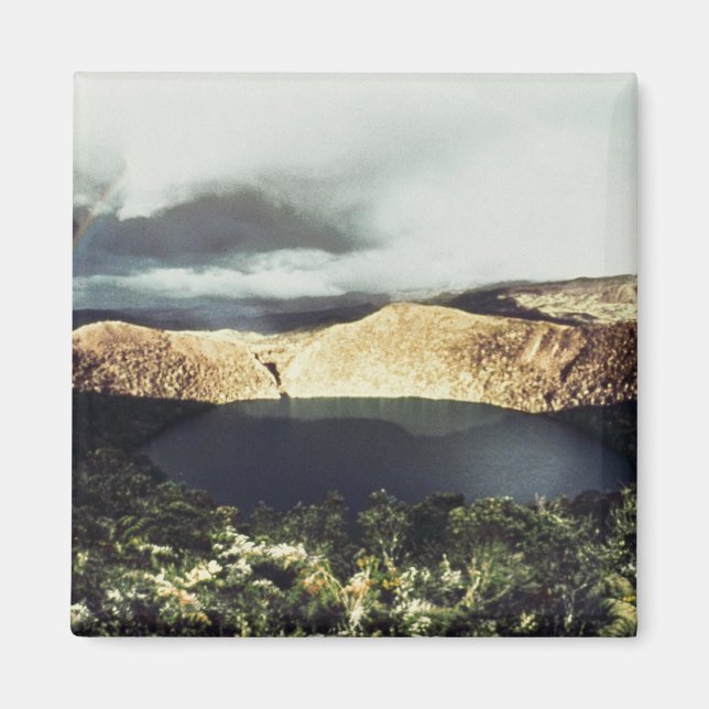 Aussicht auf den See Guatavita Magnet (Vorne)