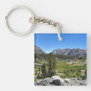 Aussicht auf den See Muschel, Tioga Pass, Kaliforn Schlüsselanhänger