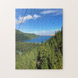 Aussicht auf den See Wallowa, Oregon Puzzle
