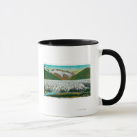 Aussicht auf den Spencer Glacier, in der Nähe von