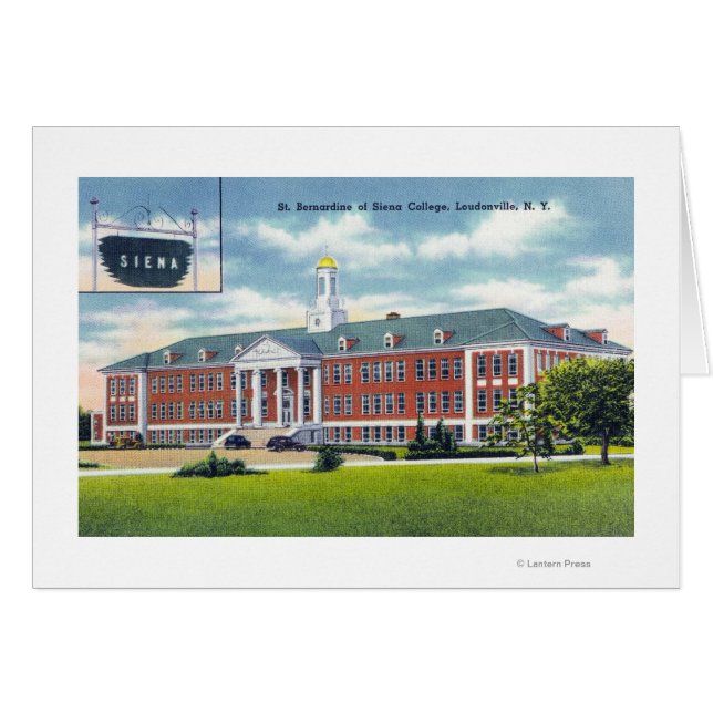 Aussicht auf den St. Bernardine von Siena (Vorderseite (Horizontal))