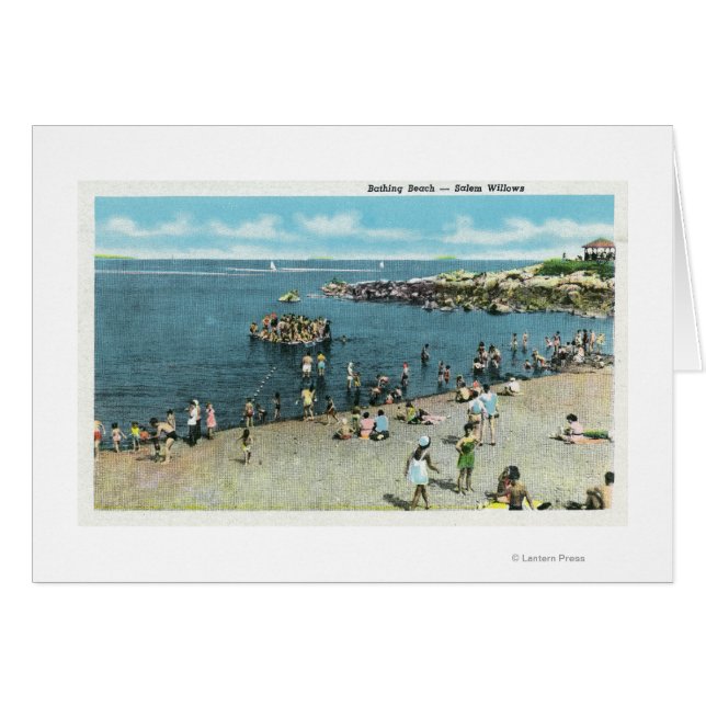 Aussicht auf den Strand von Salem Willows (Vorderseite (Horizontal))