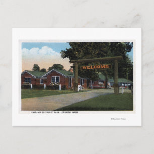 Aussicht auf den Touristenpark Postkarte