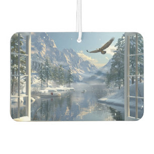 Aussicht auf den Winterbergsee Eagle Fisherman Autolufterfrischer