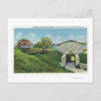 Aussicht auf die Adjutant-Viertel im alten französ