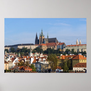 Aussicht auf die Altstadt und die Prager Burg, Tsc Poster