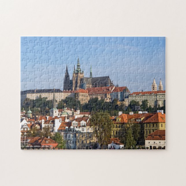 Aussicht auf die Altstadt und die Prager Burg, Tsc Puzzle (Horizontal)