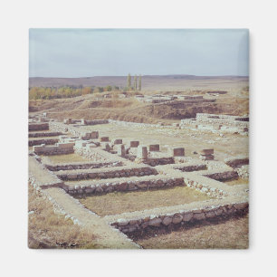 Aussicht auf die archäologische Stätte, 1450-1200  Magnet