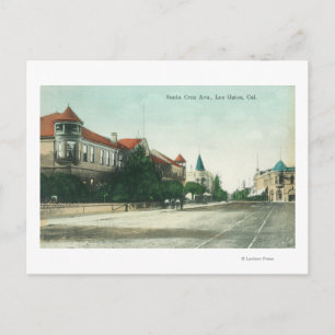 Aussicht auf die Avenue Los Gatos, CA Postkarte