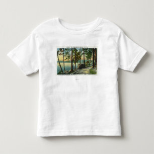 Aussicht auf die Bildung des alten Mannes Kleinkind T-shirt