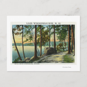 Aussicht auf die Bildung des alten Mannes Postkarte