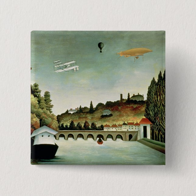 Aussicht auf die Brücke von Sevres Button (Vorderseite)