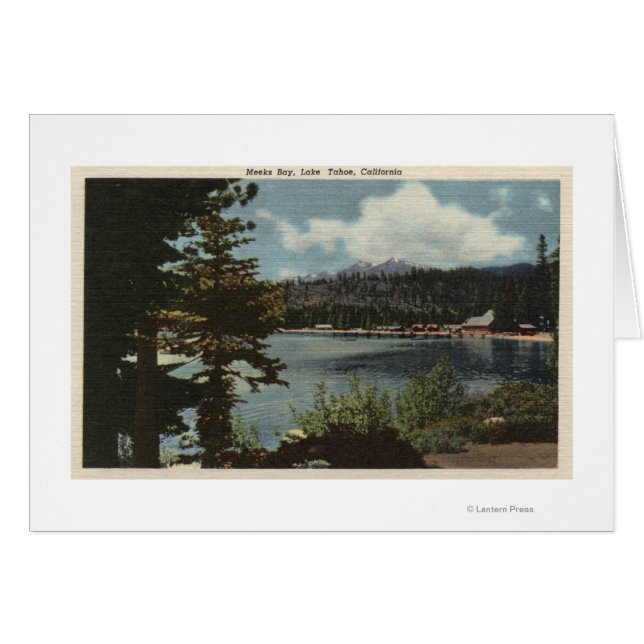 Aussicht auf die Bucht von Meeks (Vorderseite (Horizontal))
