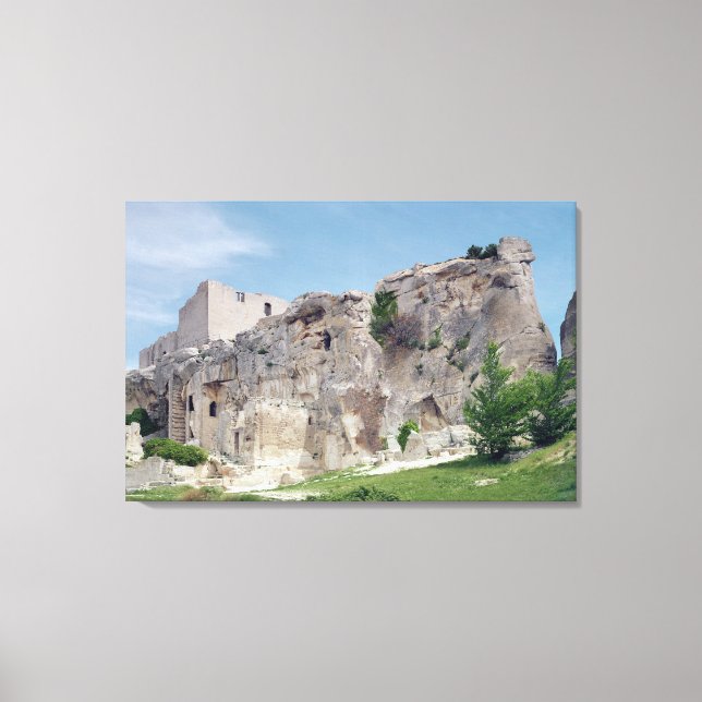 Aussicht auf die Burg Leinwanddruck (Vorderseite)