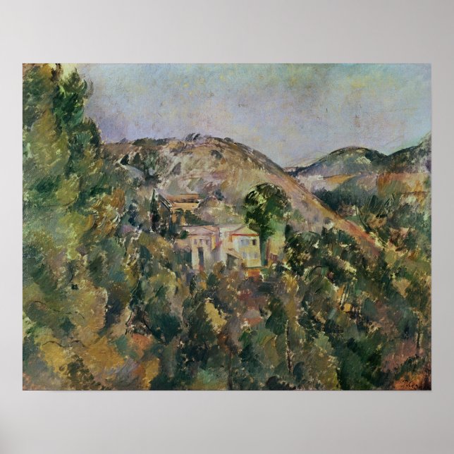 Aussicht auf die Domaine Saint-Joseph, Ende der 80 Poster (Vorne)