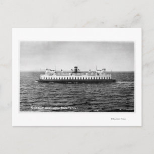 Aussicht auf die Fähre von Quinault Postkarte