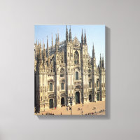 Aussicht auf die Fassade, begonnen 1386