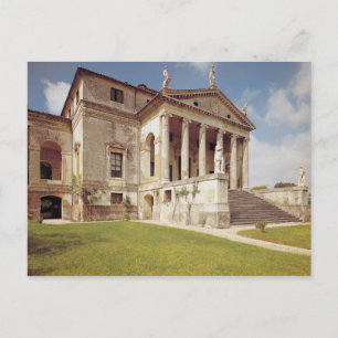 Aussicht auf die Fassade, c.1566-67 Postkarte