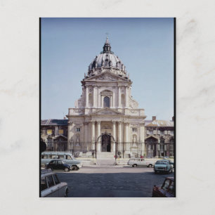 Aussicht auf die Fassade des Val-de-Grace Postkarte