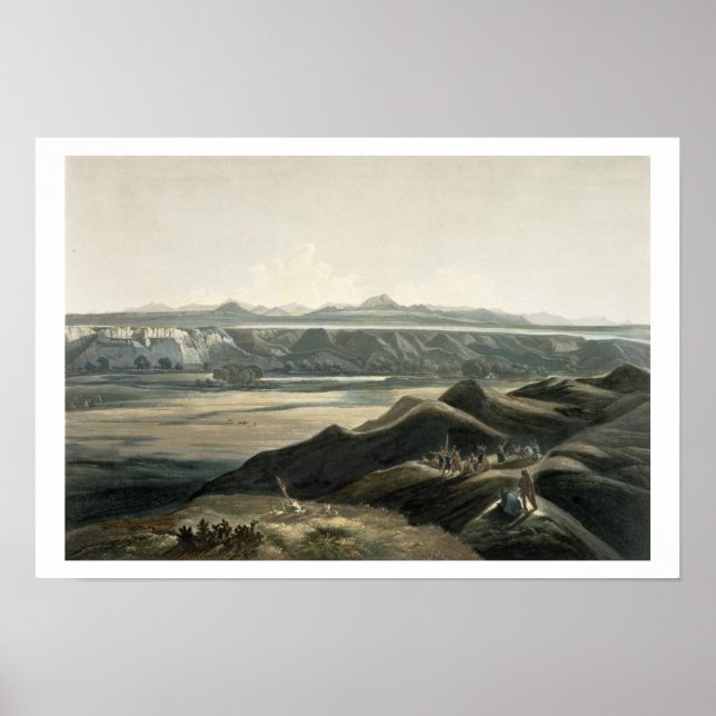Aussicht auf die Felsgebirge, Platte 44 aus Band Poster (Vorne)