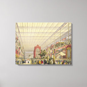 Aussicht auf die fremde Nave der Großen Ausstellun Leinwanddruck