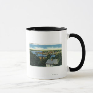 Aussicht auf die Fußgängerbrücke Tasse