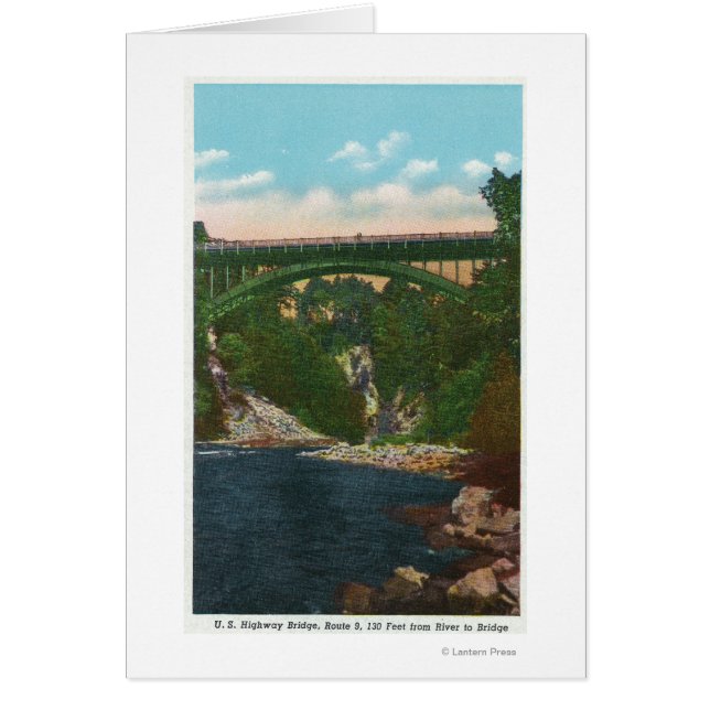 Aussicht auf die Hwy Bridge, Route 9 (Vorne)