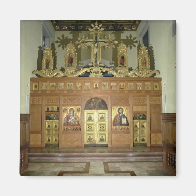Aussicht auf die Iconostase, 1641 (Foto) (siehe 13 Magnet (Vorne)