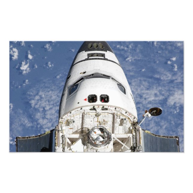 Aussicht auf die Kabine der Crew Endevor Fotodruck (Vorne)