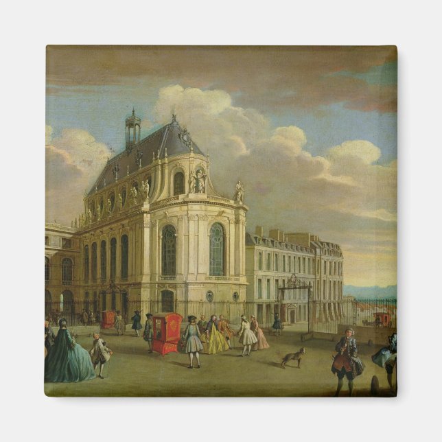 Aussicht auf die Kapelle des Schlosses Magnet (Vorne)