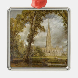 Aussicht auf die Kathedrale von Salisbury (von Joh Ornament Aus Metall