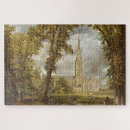 Aussicht auf die Kathedrale von Salisbury (von Joh Puzzle