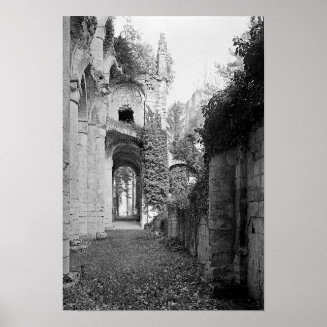 Aussicht auf die Kirche, c.1052-67 Poster (Vorne)