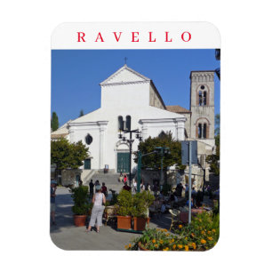 Aussicht auf die Kirche Ravello Kühlschrankmagnet Magnet